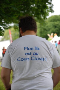 directeur du cours clovis à la course des héros