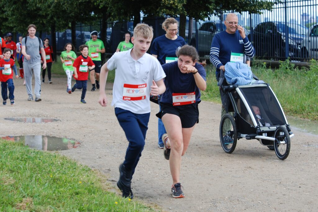 élève du cours clovis course des héros